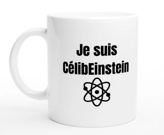 Photo de l’article Mug CélibEinstein