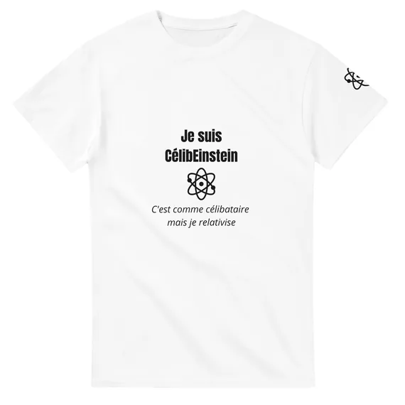 Photo de l’article Tee-shirt CélibEinstein
